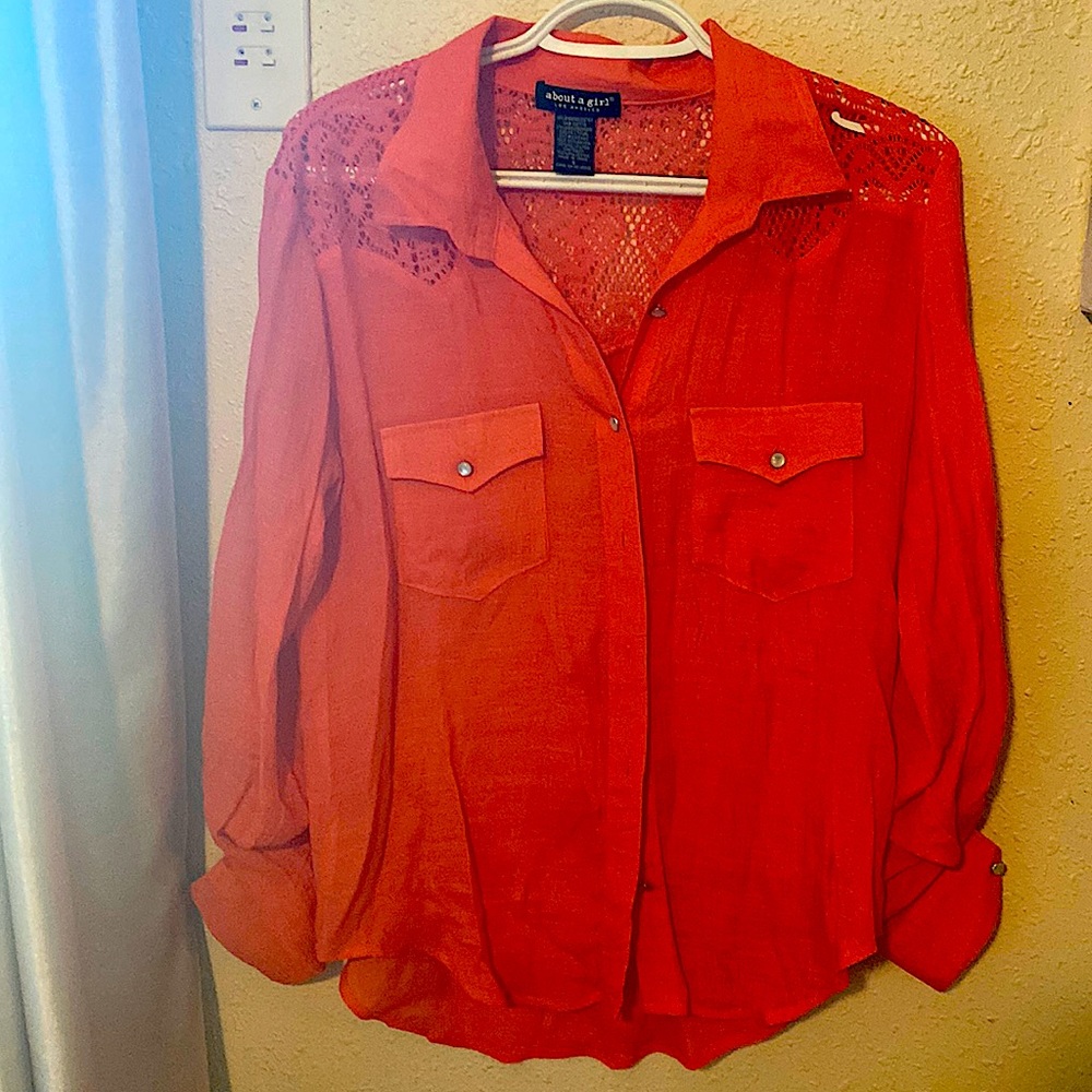 Orange color good condition small size